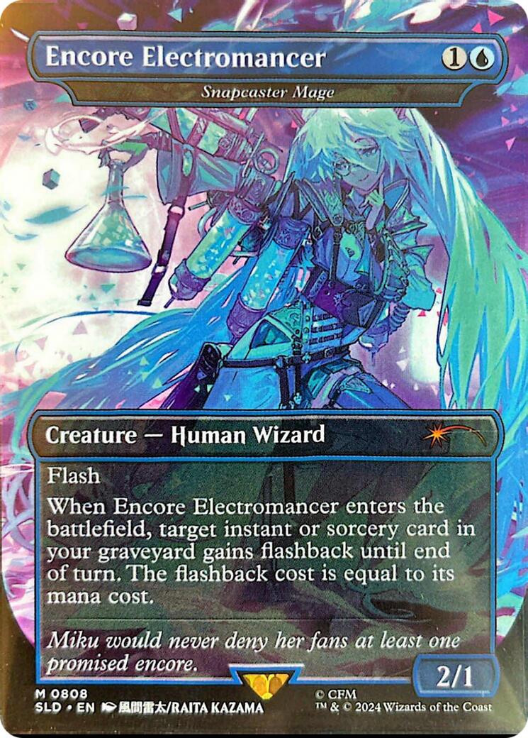Encore Electromancer - Snapcaster Mage (Rainbow Foil) [Secret Lair Drop Series] | L.A. Mood Comics and Games