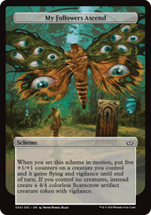 My Followers Ascend (Full Art) [Duskmourn: Archenemy] | L.A. Mood Comics and Games
