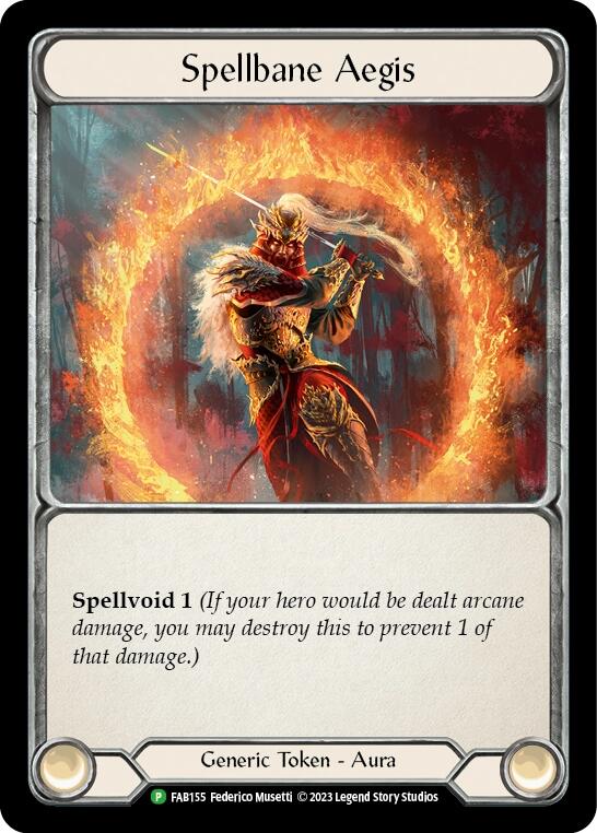 Spellbane Aegis [FAB155] (Promo)  Cold Foil | L.A. Mood Comics and Games