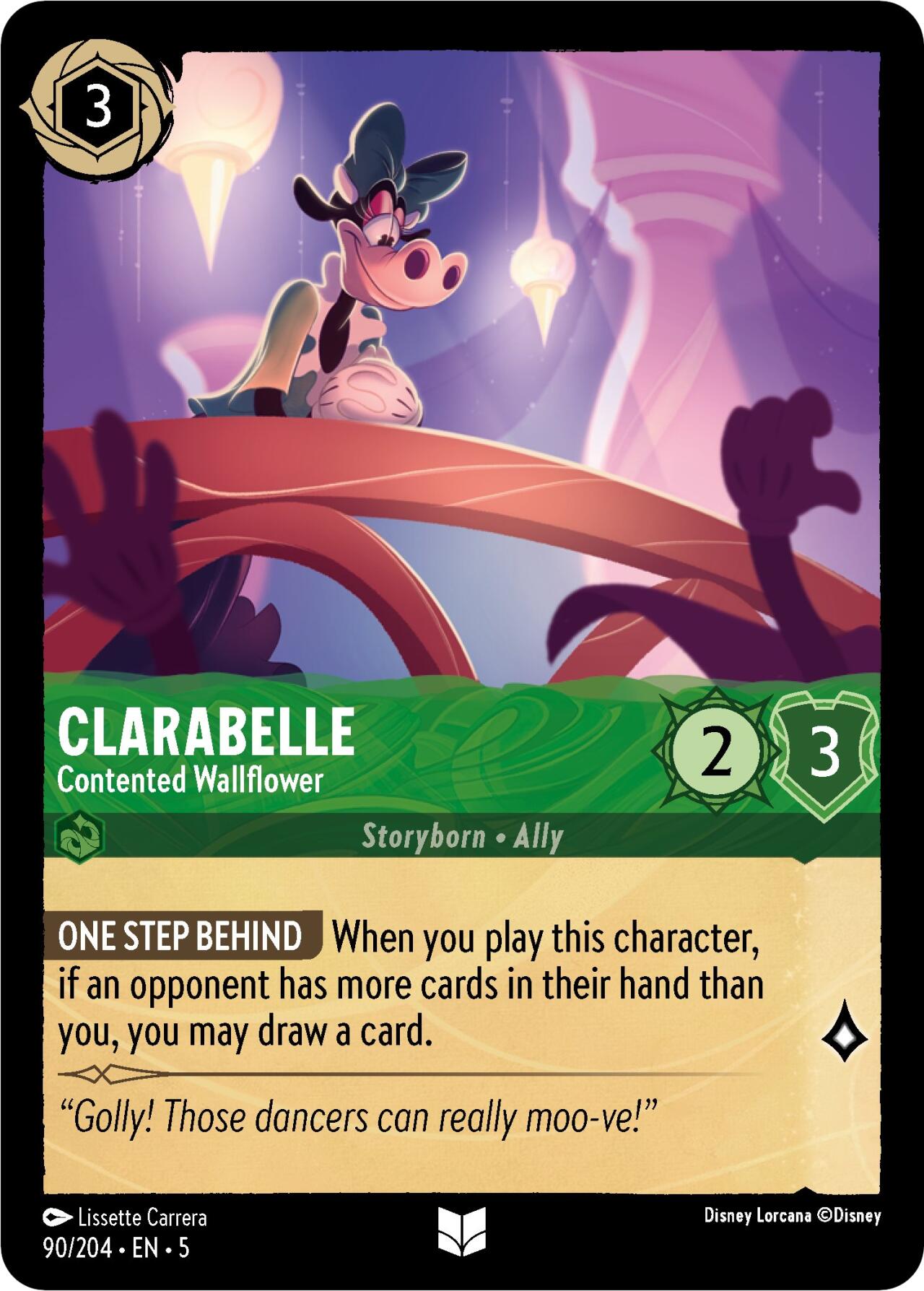 Clarabelle - Contented Wallflower (90/204) [Shimmering Skies] | L.A. Mood Comics and Games