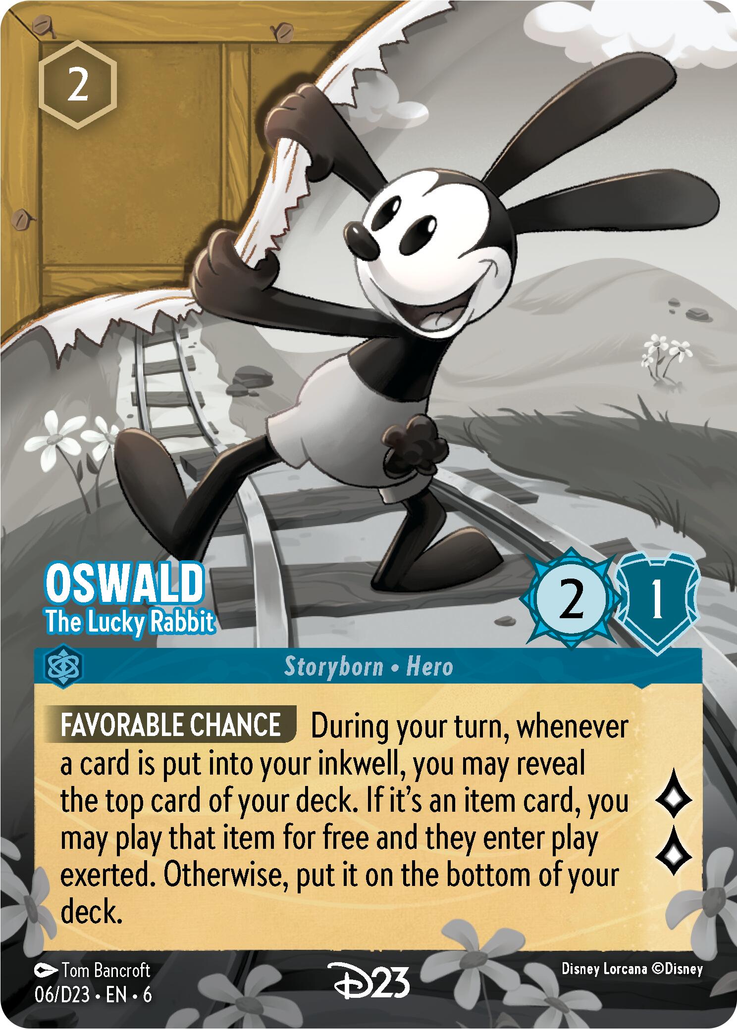 Oswald - The Lucky Rabbit (6) [D23 Promos] | L.A. Mood Comics and Games