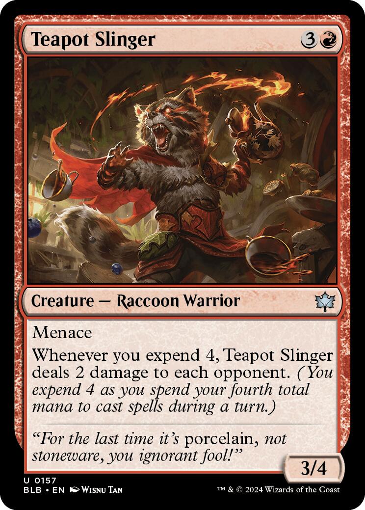 Teapot Slinger [Bloomburrow] | L.A. Mood Comics and Games