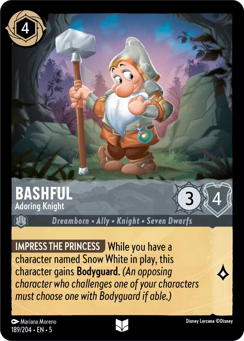 Bashful - Adoring Knight (189/204) [Shimmering Skies] | L.A. Mood Comics and Games