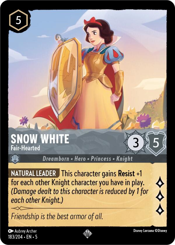 Snow White - Fair-Hearted (183/204) [Shimmering Skies] | L.A. Mood Comics and Games