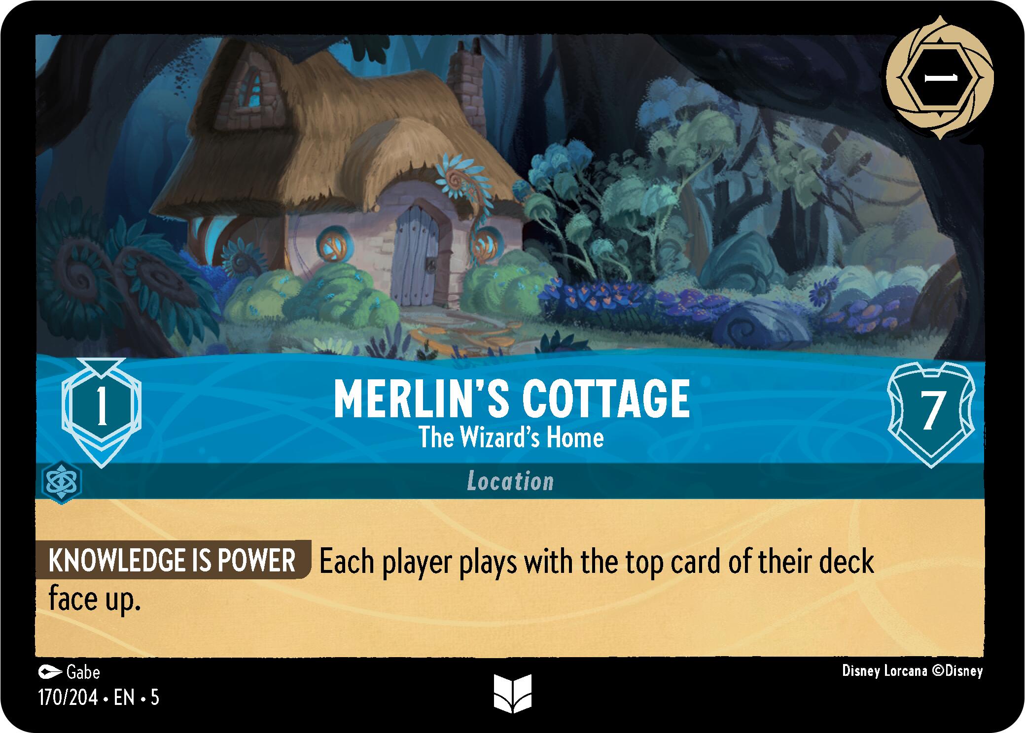 Merlin's Cottage - The Wizard's Home (170/204) [Shimmering Skies] | L.A. Mood Comics and Games