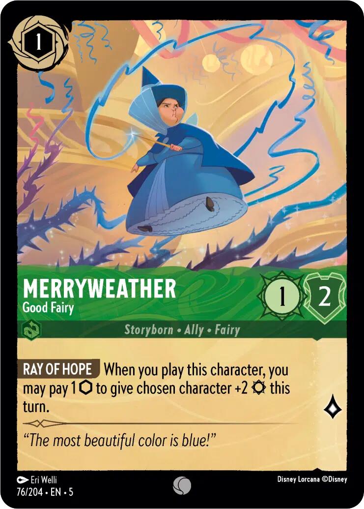 Merryweather - Good Fairy (76/204) [Shimmering Skies] | L.A. Mood Comics and Games