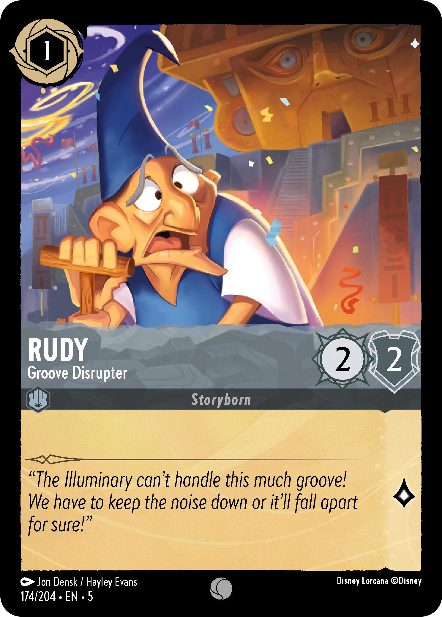 Rudy - Groove Disrupter (174/204) [Shimmering Skies] | L.A. Mood Comics and Games