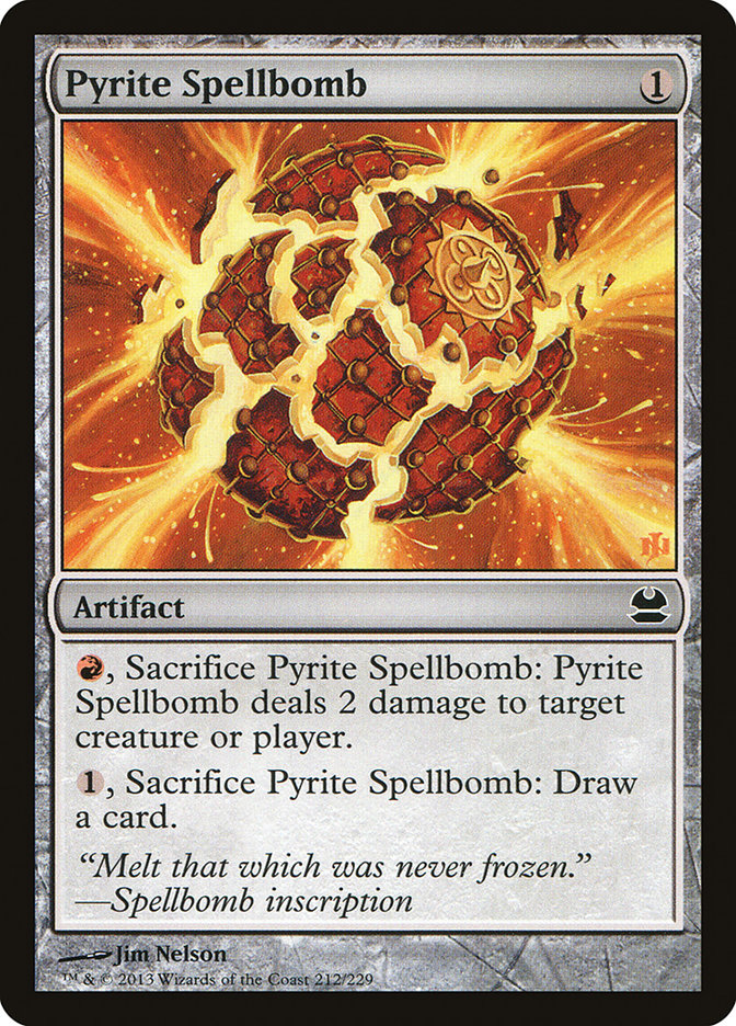 Pyrite Spellbomb [Modern Masters] | L.A. Mood Comics and Games