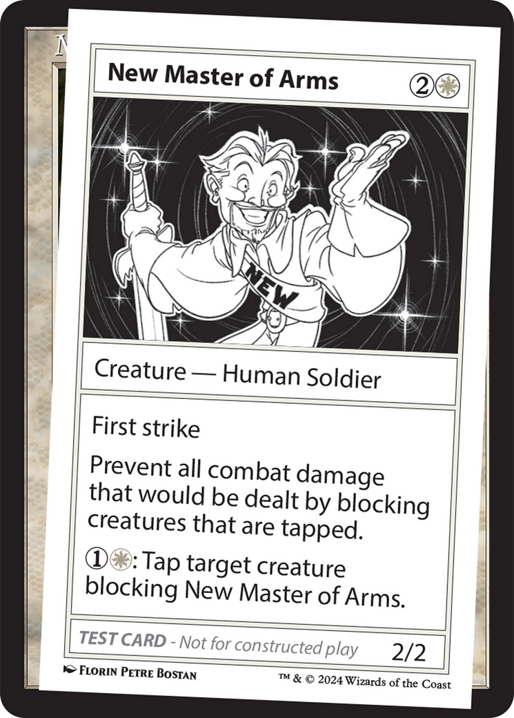 New Master of Arms [Mystery Booster 2 Playtest Cards] | L.A. Mood Comics and Games