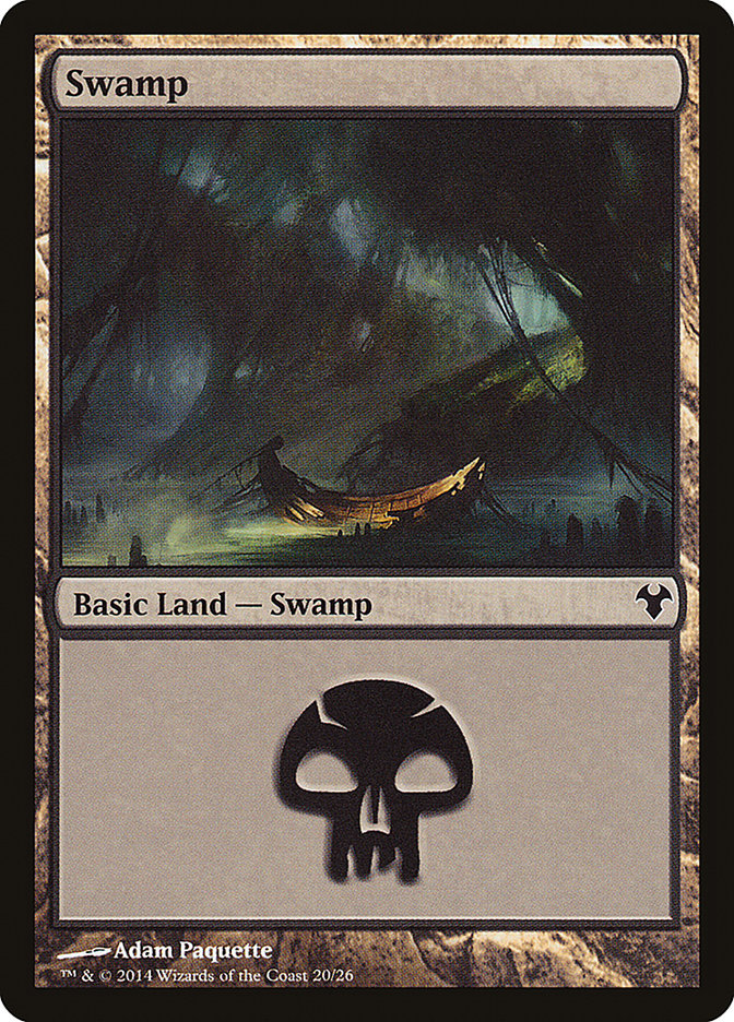 Swamp (20) [Modern Event Deck 2014] | L.A. Mood Comics and Games