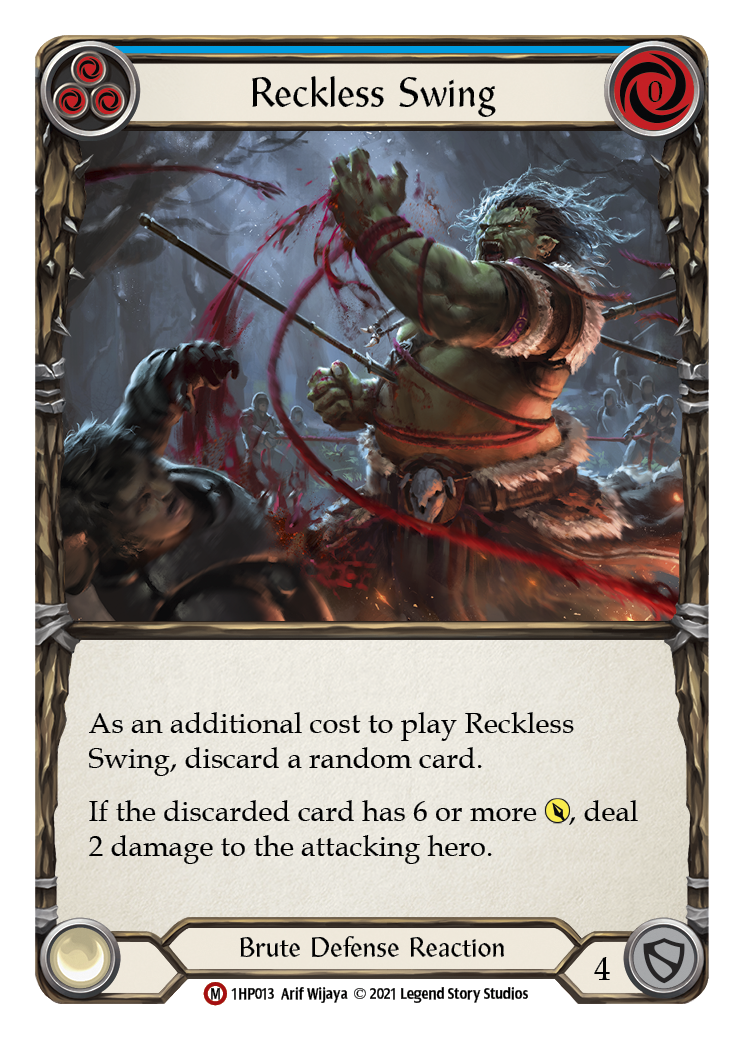 Reckless Swing [1HP013] (History Pack 1) | L.A. Mood Comics and Games