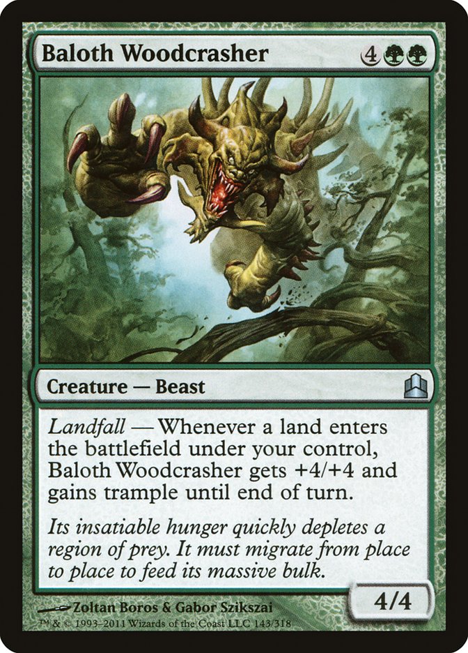 Baloth Woodcrasher [Commander 2011] | L.A. Mood Comics and Games