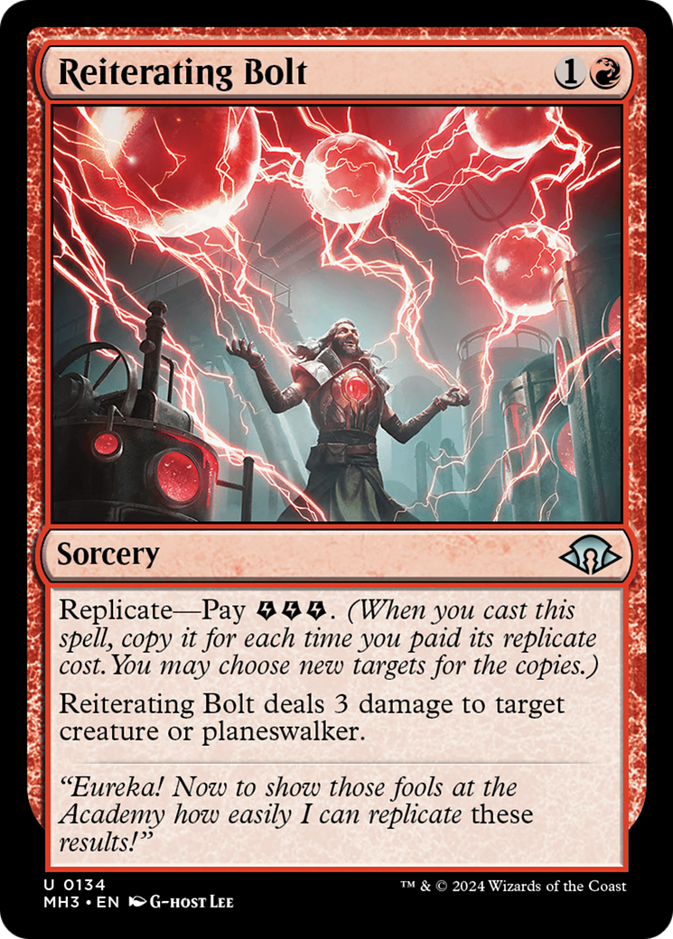 Reiterating Bolt [Modern Horizons 3] | L.A. Mood Comics and Games