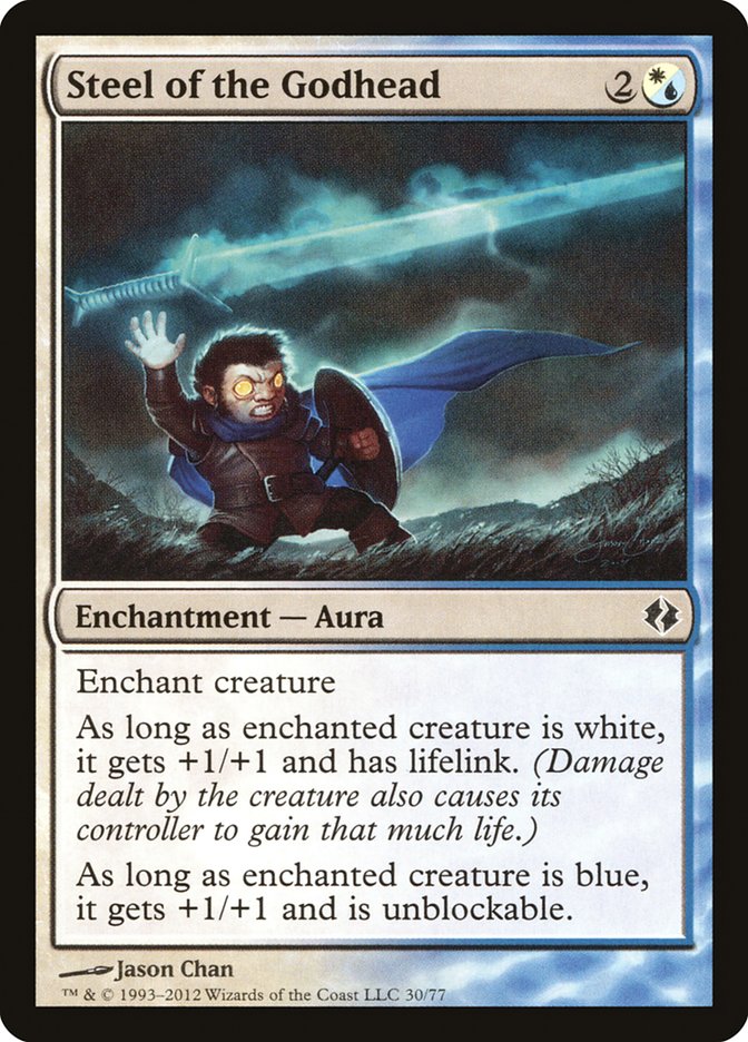 Steel of the Godhead [Duel Decks: Venser vs. Koth] | L.A. Mood Comics and Games