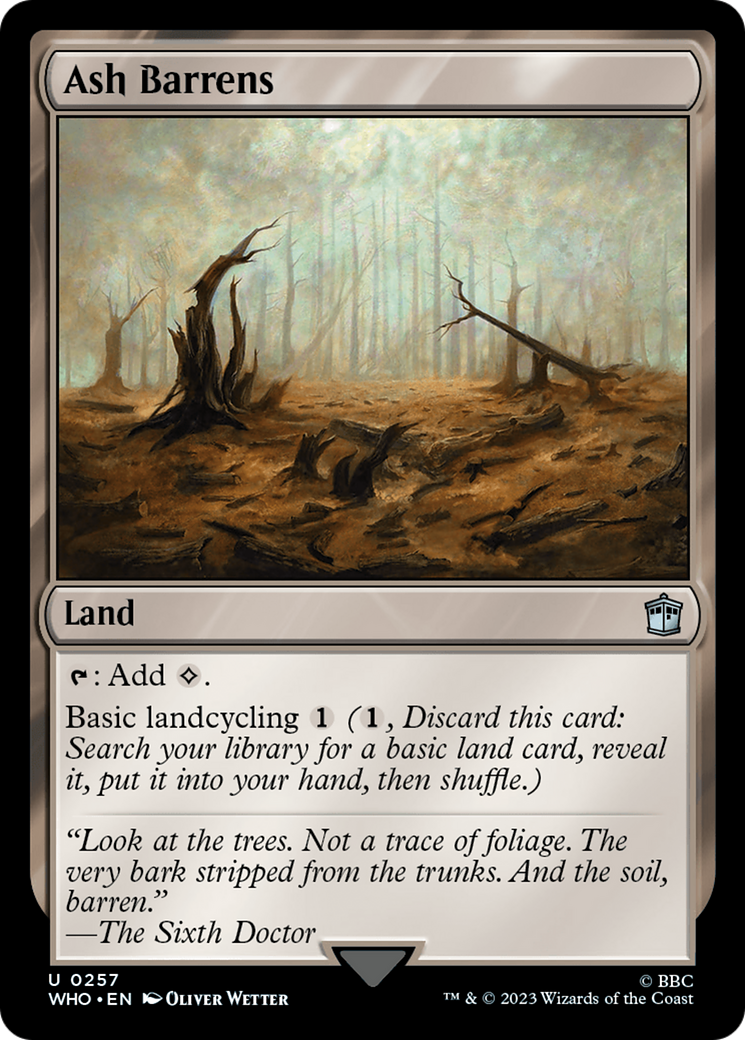 Ash Barrens [Doctor Who] | L.A. Mood Comics and Games