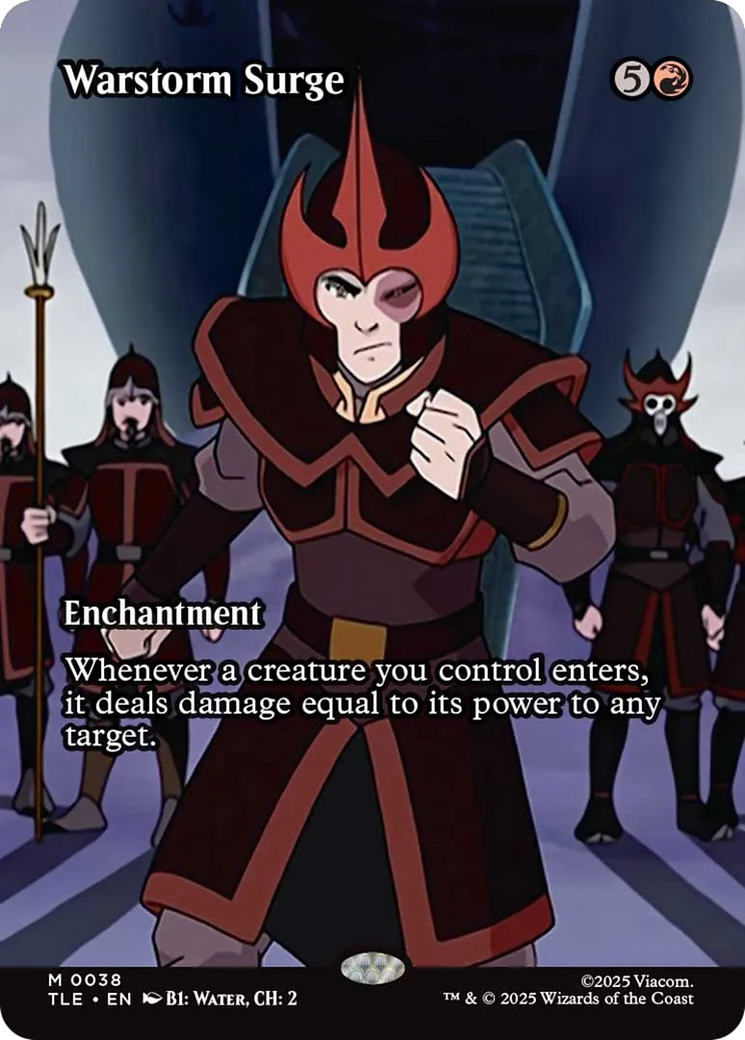 Warstorm Surge (Borderless) [Avatar: The Last Airbender: Eternal-Legal] | L.A. Mood Comics and Games