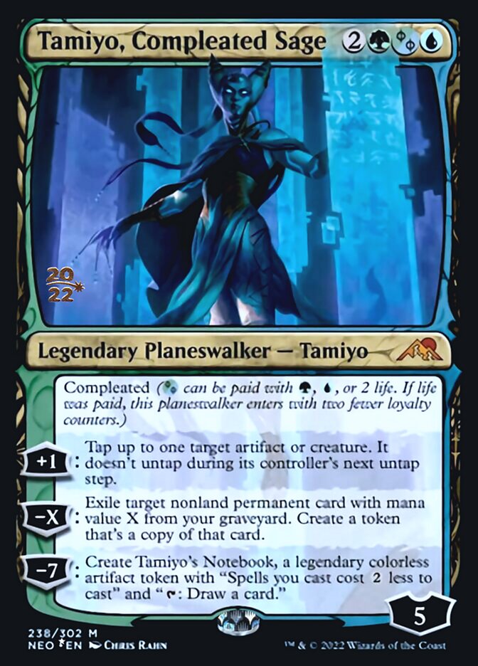 Tamiyo, Compleated Sage [Kamigawa: Neon Dynasty Prerelease Promos] | L.A. Mood Comics and Games