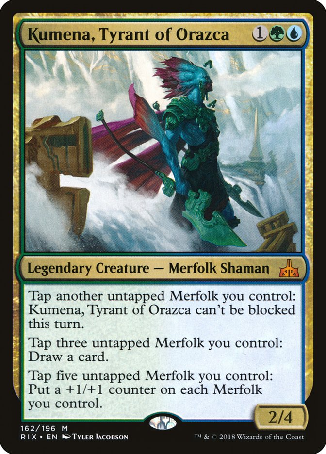 Kumena, Tyrant of Orazca [Rivals of Ixalan] | L.A. Mood Comics and Games