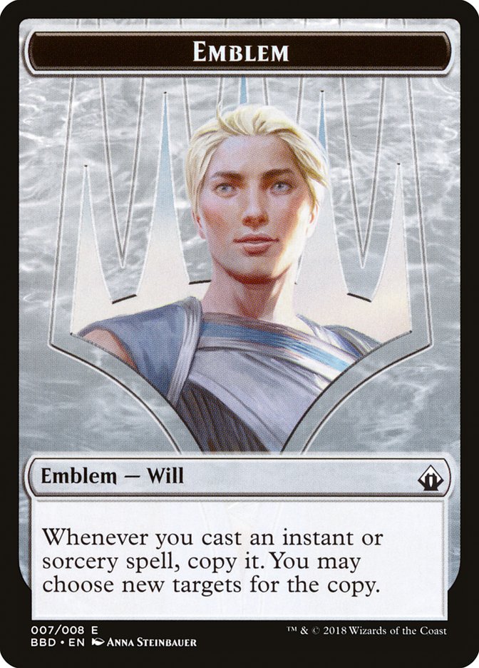 Will Kenrith Emblem [Battlebond Tokens] | L.A. Mood Comics and Games