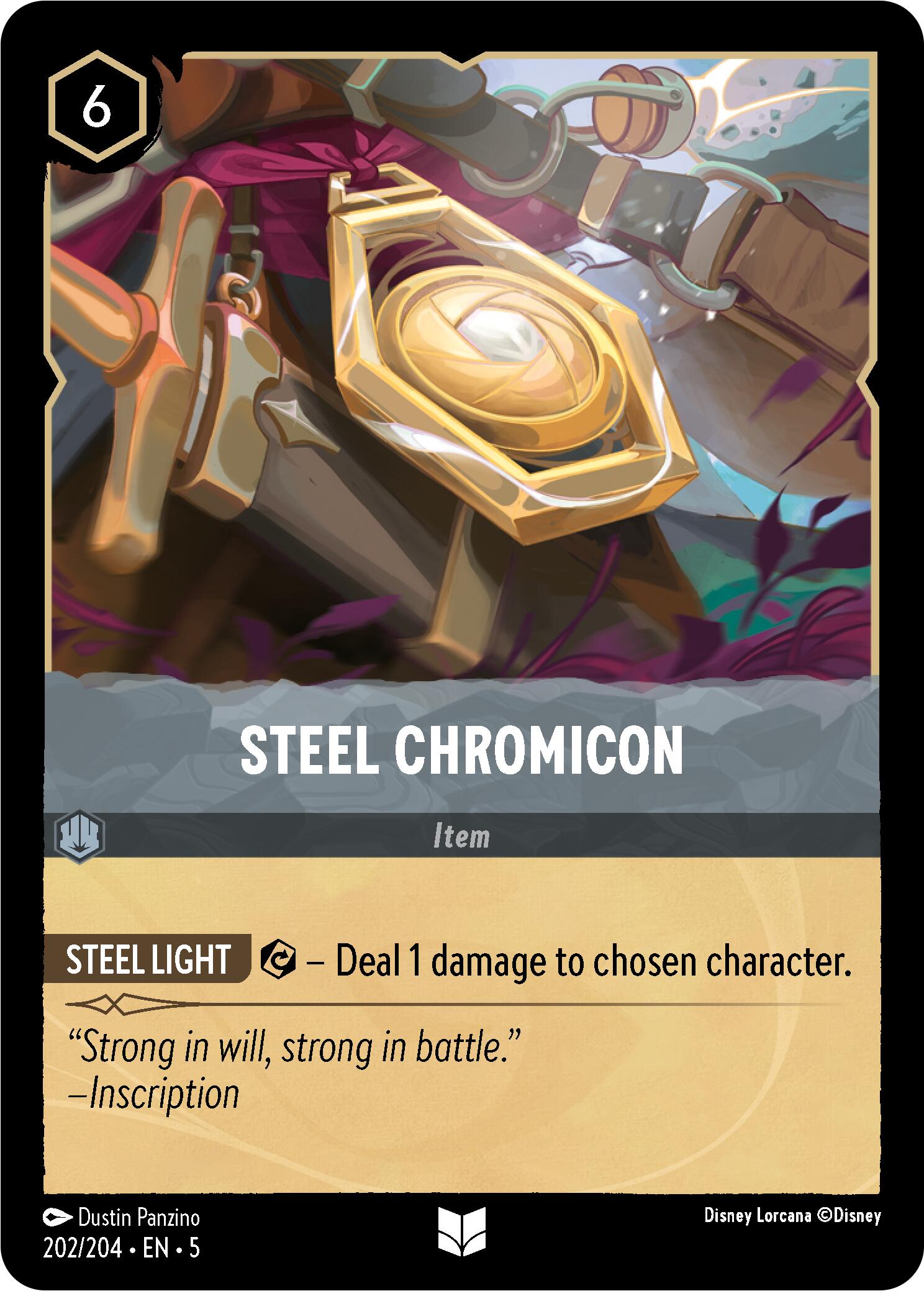 Steel Chromicon (202/204) [Shimmering Skies] | L.A. Mood Comics and Games