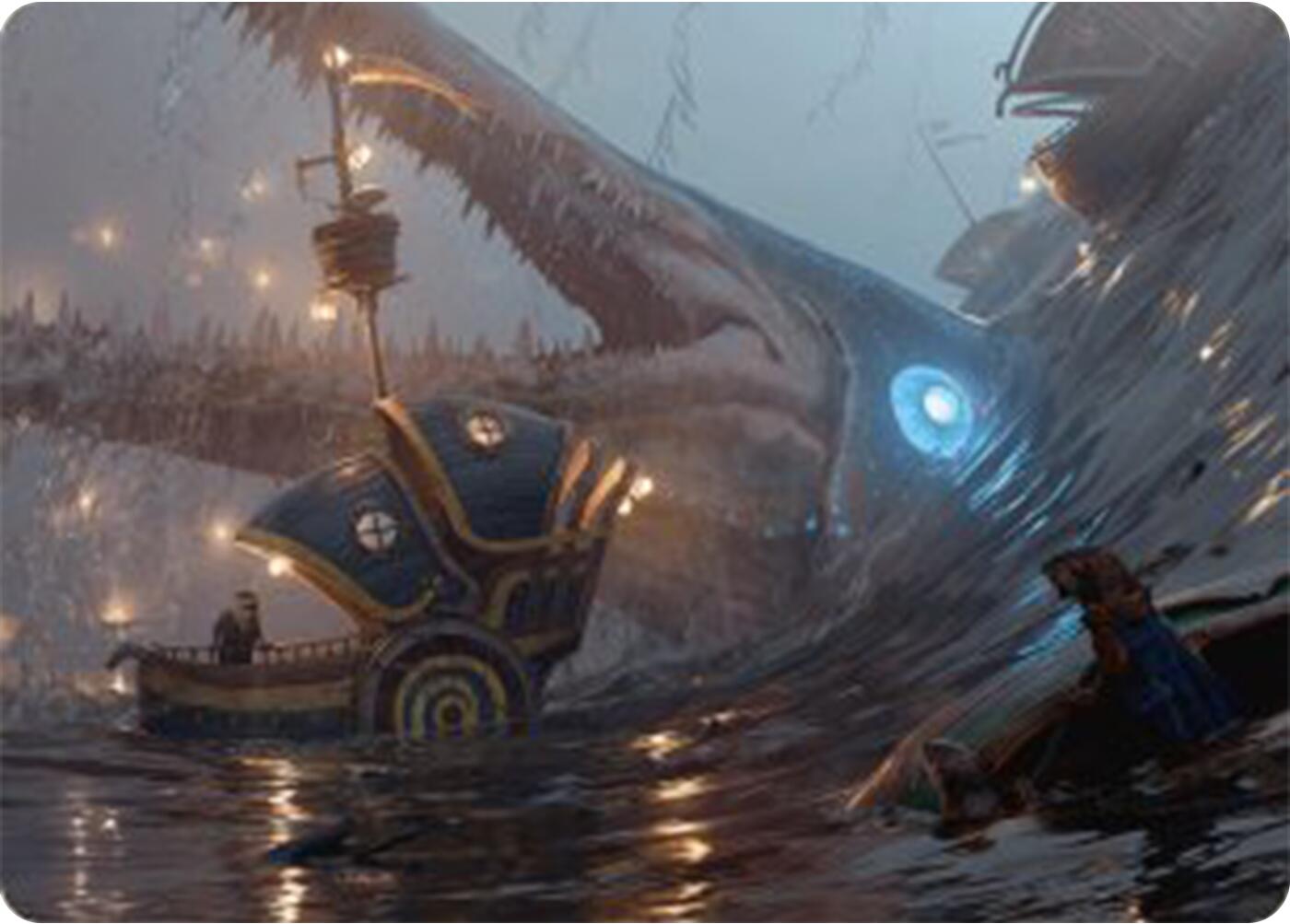 Eluge, the Shoreless Sea Art Card [Bloomburrow Art Series] | L.A. Mood Comics and Games