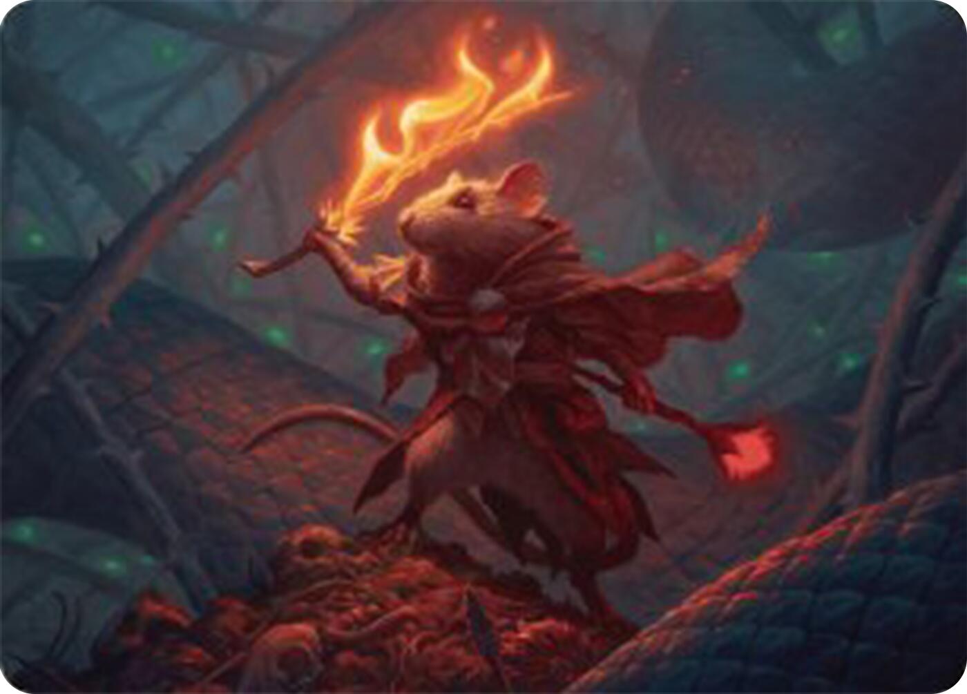 Emberheart Challenger Art Card [Bloomburrow Art Series] | L.A. Mood Comics and Games
