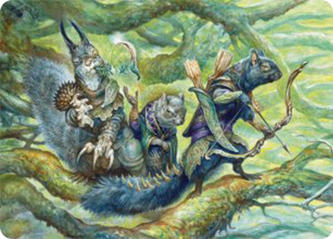 The Odd Acorn Gang Art Card [Bloomburrow Art Series] | L.A. Mood Comics and Games