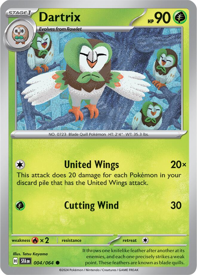 Dartrix (004/064) [Scarlet & Violet: Shrouded Fable] | L.A. Mood Comics and Games