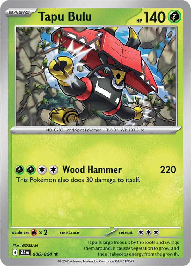 Tapu Bulu (006/064) [Scarlet & Violet: Shrouded Fable] | L.A. Mood Comics and Games