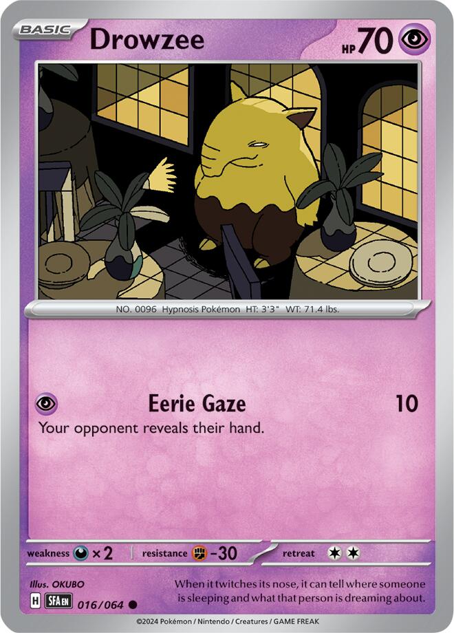 Drowzee (016/064) [Scarlet & Violet: Shrouded Fable] | L.A. Mood Comics and Games