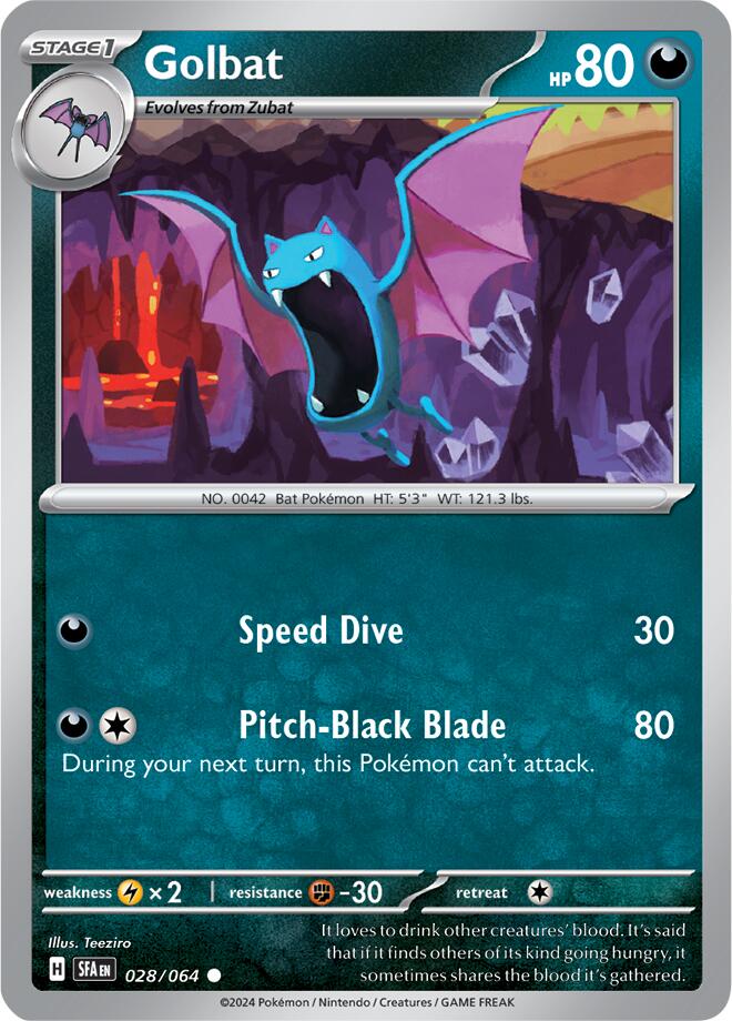 Golbat (028/064) [Scarlet & Violet: Shrouded Fable] | L.A. Mood Comics and Games
