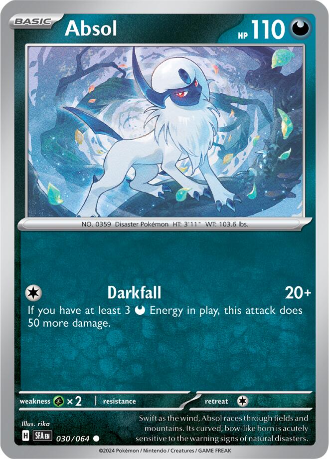 Absol (030/064) [Scarlet & Violet: Shrouded Fable] | L.A. Mood Comics and Games