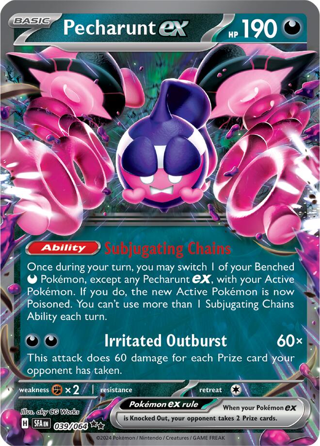Pecharunt ex (039/064) [Scarlet & Violet: Shrouded Fable] | L.A. Mood Comics and Games