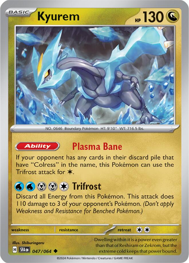 Kyurem (047/064) [Scarlet & Violet: Shrouded Fable] | L.A. Mood Comics and Games