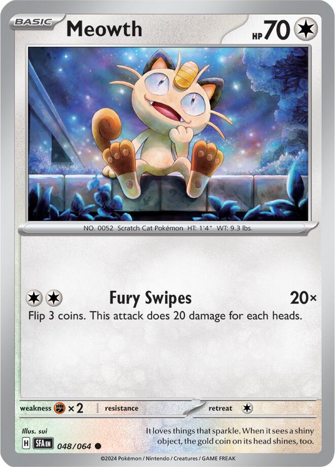 Meowth (048/064) [Scarlet & Violet: Shrouded Fable] | L.A. Mood Comics and Games