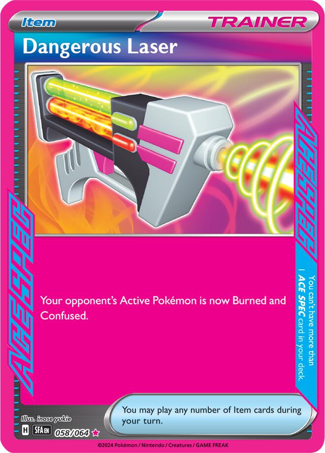 Dangerous Laser (058/064) [Scarlet & Violet: Shrouded Fable] | L.A. Mood Comics and Games
