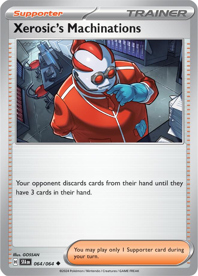 Xerosic's Machinations (064/064) [Scarlet & Violet: Shrouded Fable] | L.A. Mood Comics and Games