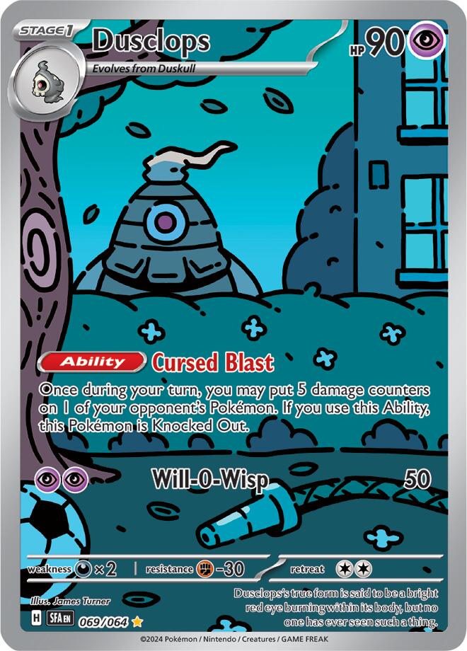 Dusclops (069/064) [Scarlet & Violet: Shrouded Fable] | L.A. Mood Comics and Games