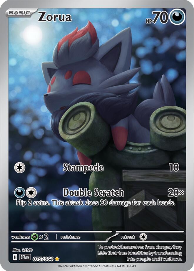 Zorua (075/064) [Scarlet & Violet: Shrouded Fable] | L.A. Mood Comics and Games