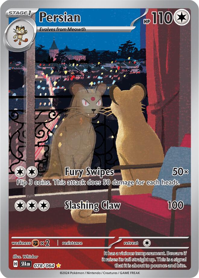 Persian (078/064) [Scarlet & Violet: Shrouded Fable] | L.A. Mood Comics and Games