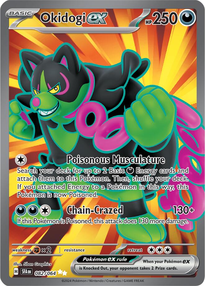 Okidogi ex (082/064) [Scarlet & Violet: Shrouded Fable] | L.A. Mood Comics and Games