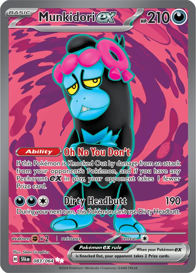 Munkidori ex (083/064) [Scarlet & Violet: Shrouded Fable] | L.A. Mood Comics and Games