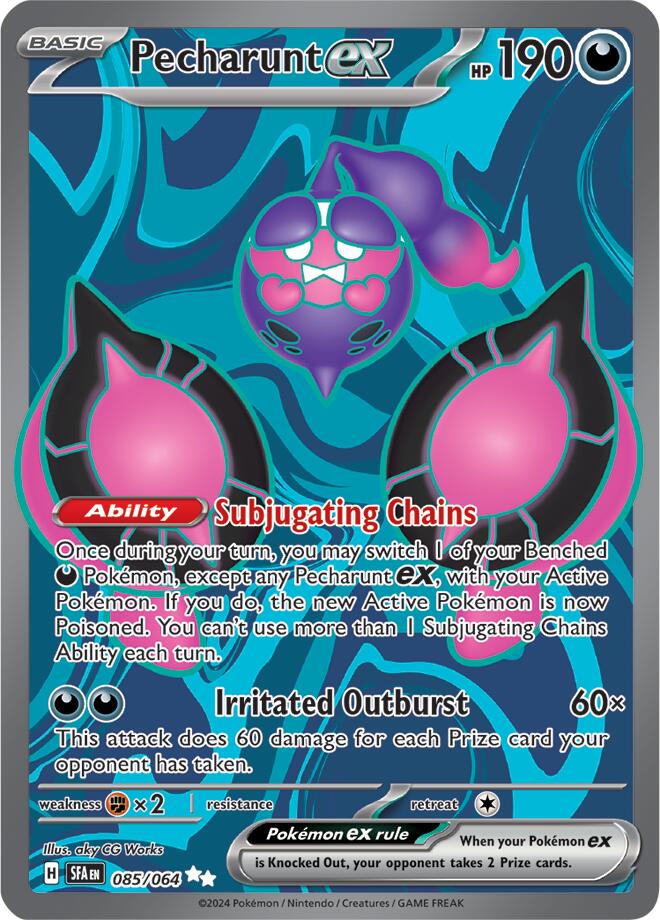 Pecharunt ex (085/064) [Scarlet & Violet: Shrouded Fable] | L.A. Mood Comics and Games
