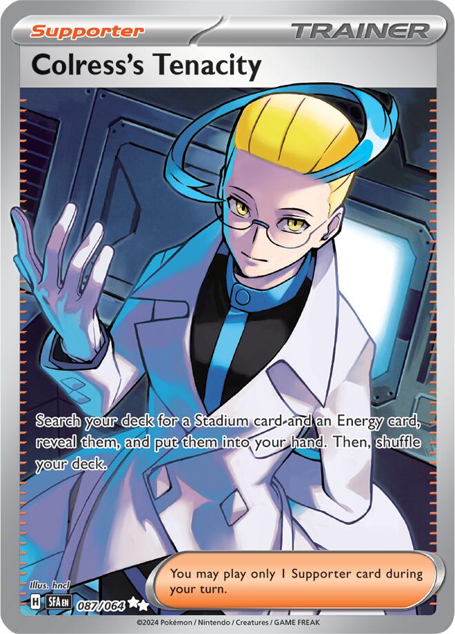 Colress's Tenacity (087/064) [Scarlet & Violet: Shrouded Fable] | L.A. Mood Comics and Games