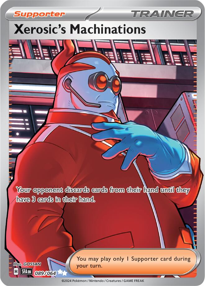 Xerosic's Machinations (089/064) [Scarlet & Violet: Shrouded Fable] | L.A. Mood Comics and Games