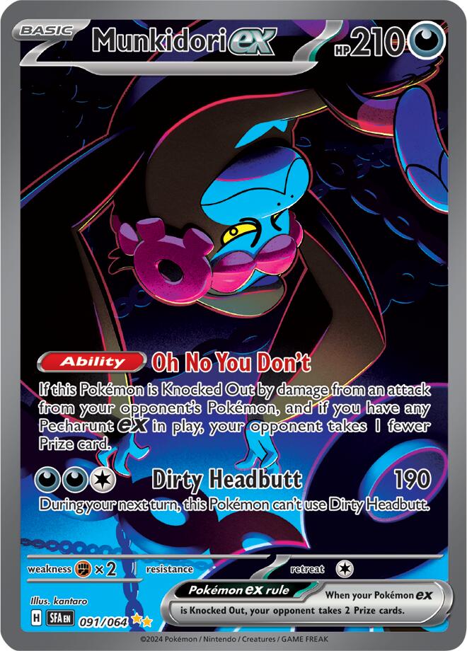 Munkidori ex (091/064) [Scarlet & Violet: Shrouded Fable] | L.A. Mood Comics and Games