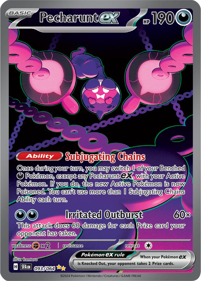 Pecharunt ex (093/064) [Scarlet & Violet: Shrouded Fable] | L.A. Mood Comics and Games
