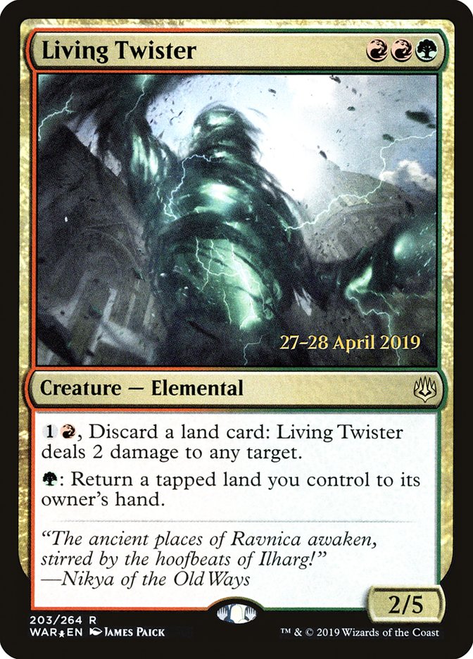 Living Twister [War of the Spark Prerelease Promos] | L.A. Mood Comics and Games