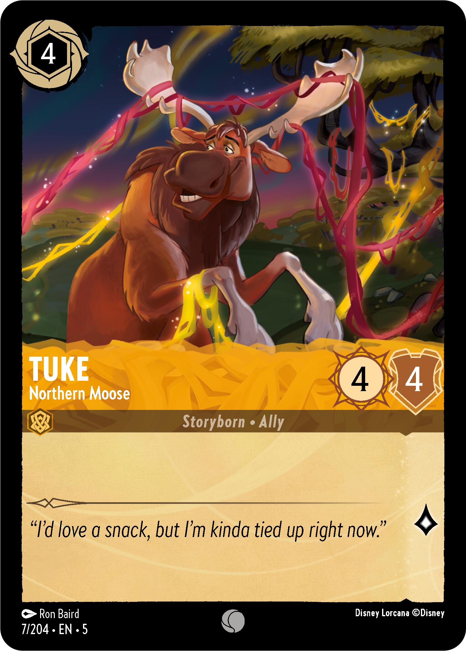 Tuke - Northern Moose (7/204) [Shimmering Skies] | L.A. Mood Comics and Games