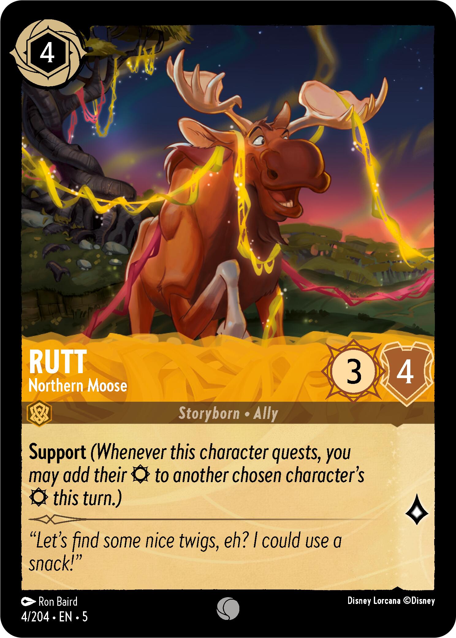 Rutt - Northern Moose (4/204) [Shimmering Skies] | L.A. Mood Comics and Games